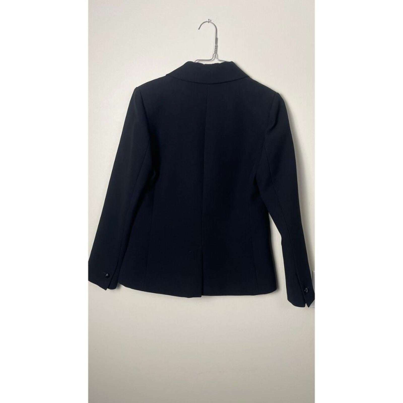 CLAUDIE PEIRLOT STRUCTURED BLACK JACKET 36 4/6