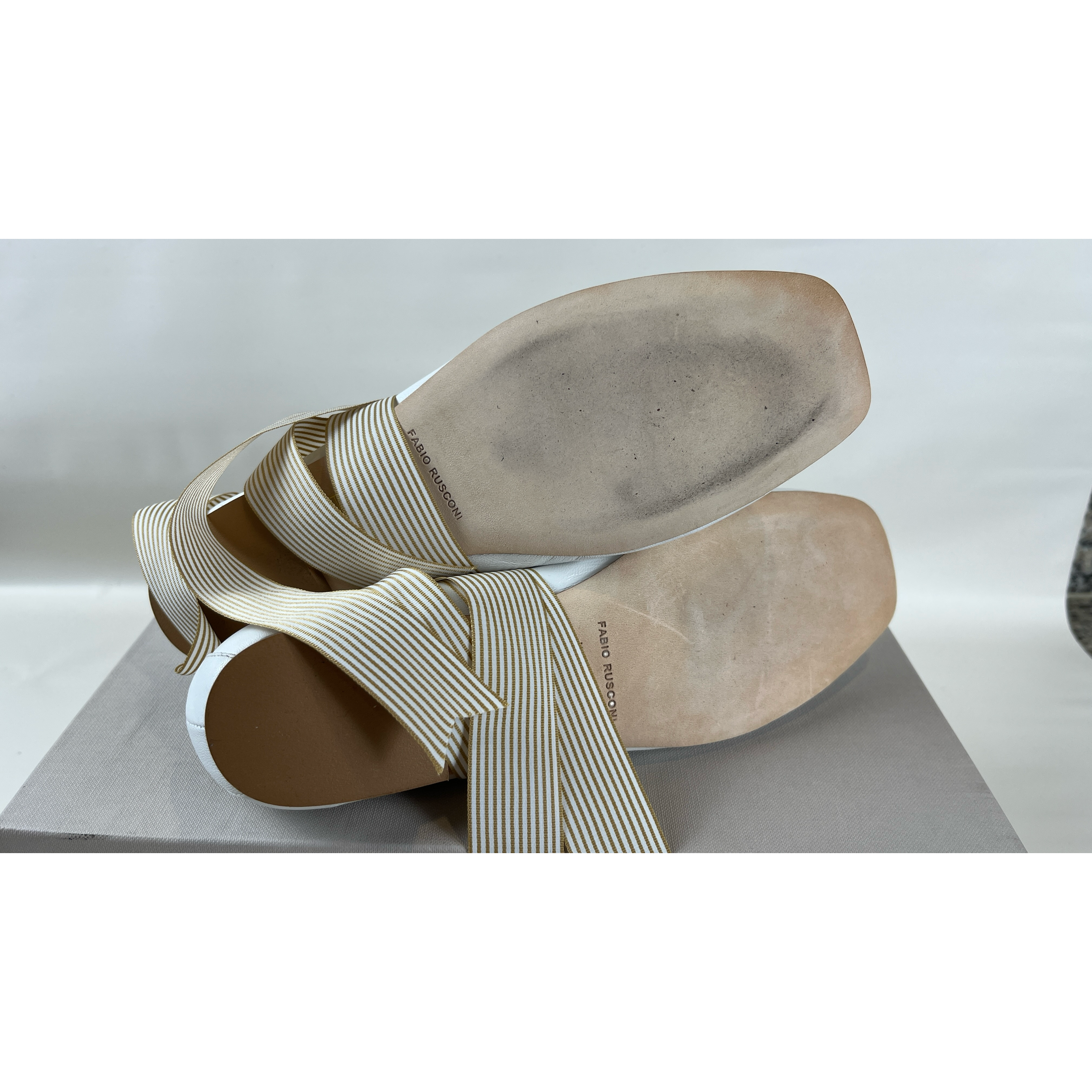Fabio Rusconi Kid Leather Ballerina Flats