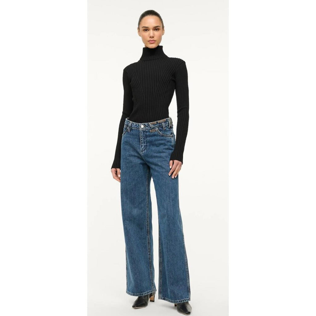 Wrangler + STAUD THE LOOSE JEAN FLARE BOOTCUT WESTERN JEANS 26