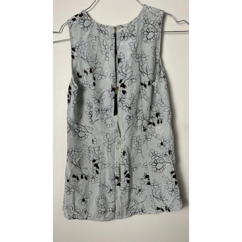 MARNI COLLECTION SILK FLORAL BLOUSE SMALL