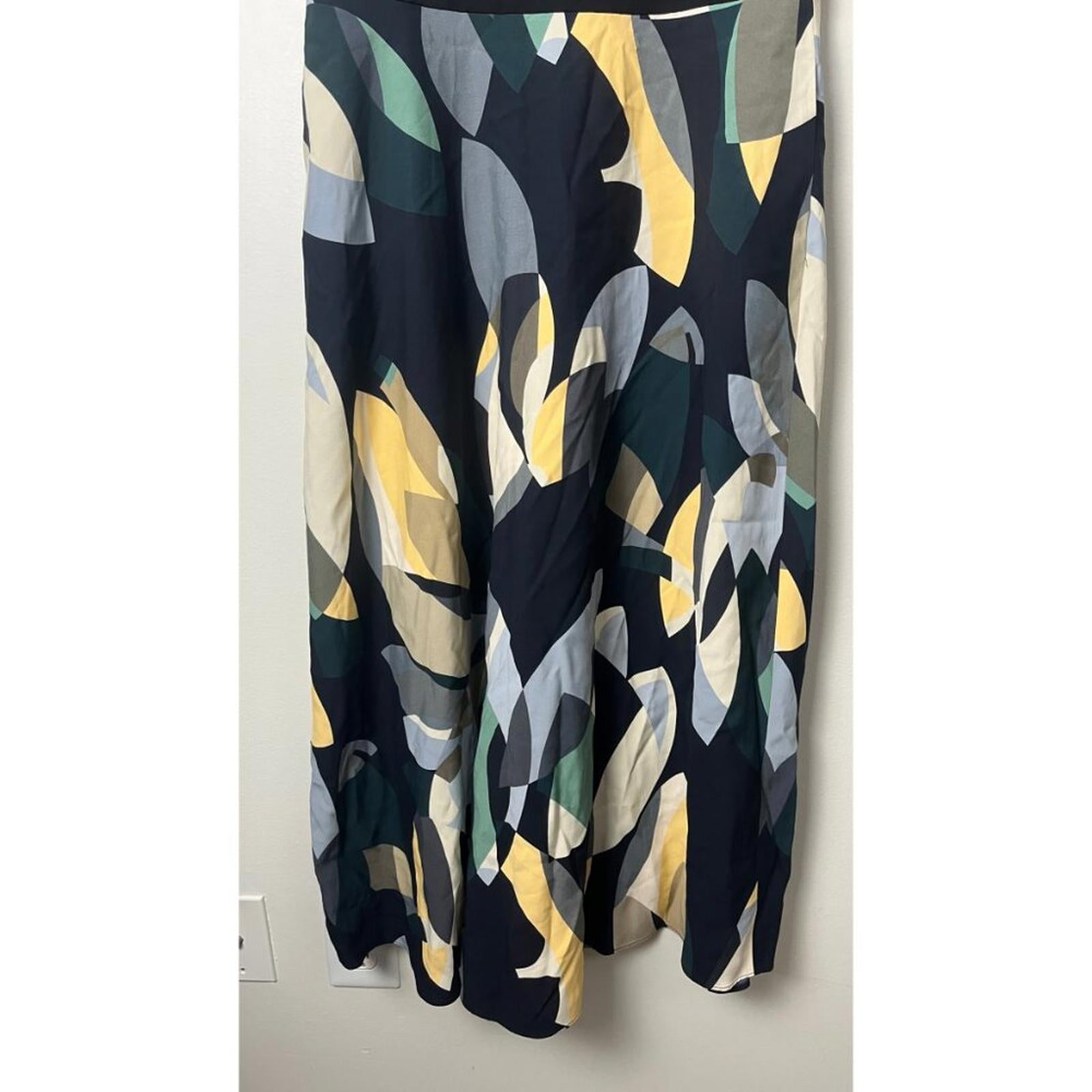 LAFAYETTE 148 Geometric Print Dress