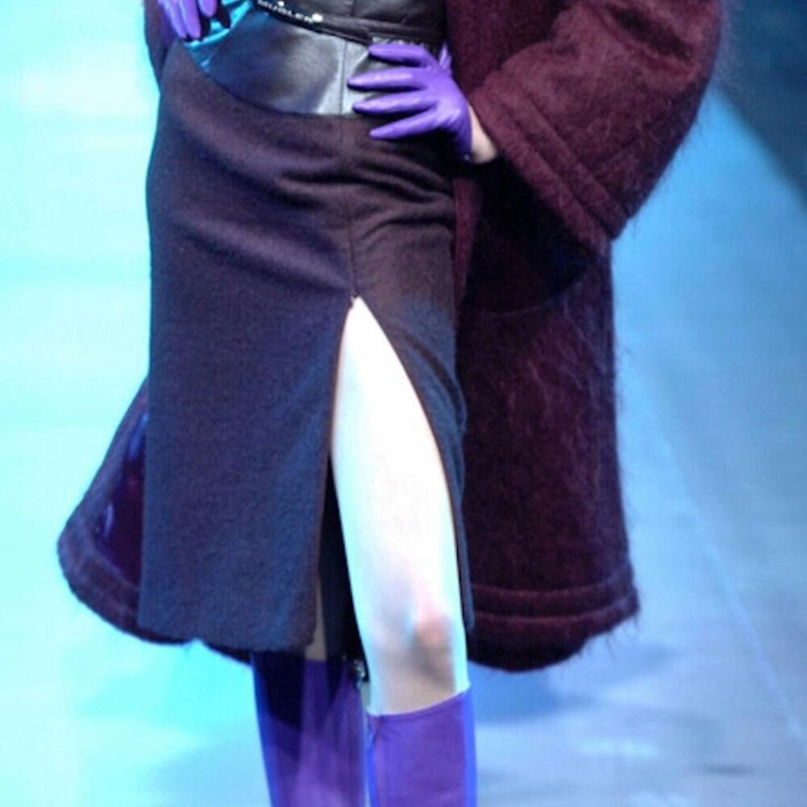 THIERRY MUGLER Super Slit Skirt