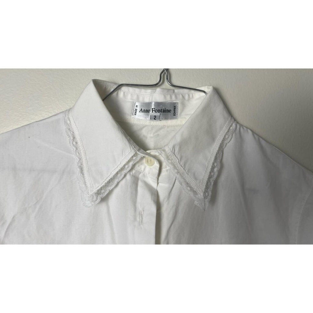 ANNE FONTAINE French Lace Blouse