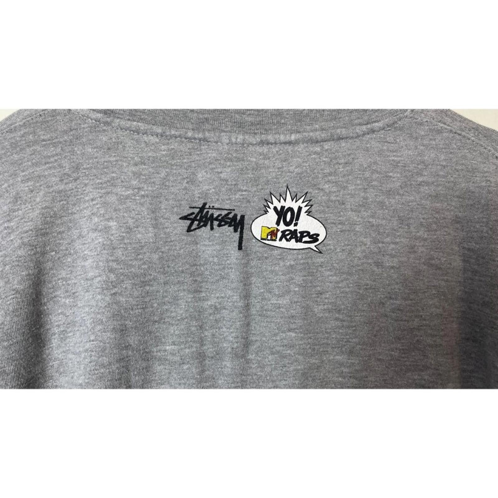 STUSSY X  DE LA SOL Yo Mtv Raps Crewneck