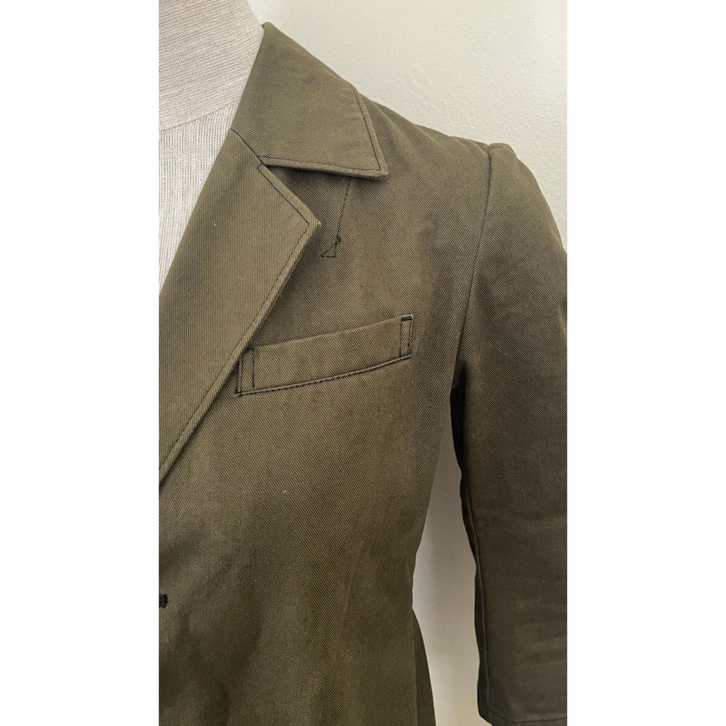 Y'S YOHJI YAMAMOTO Green Army Jacket
