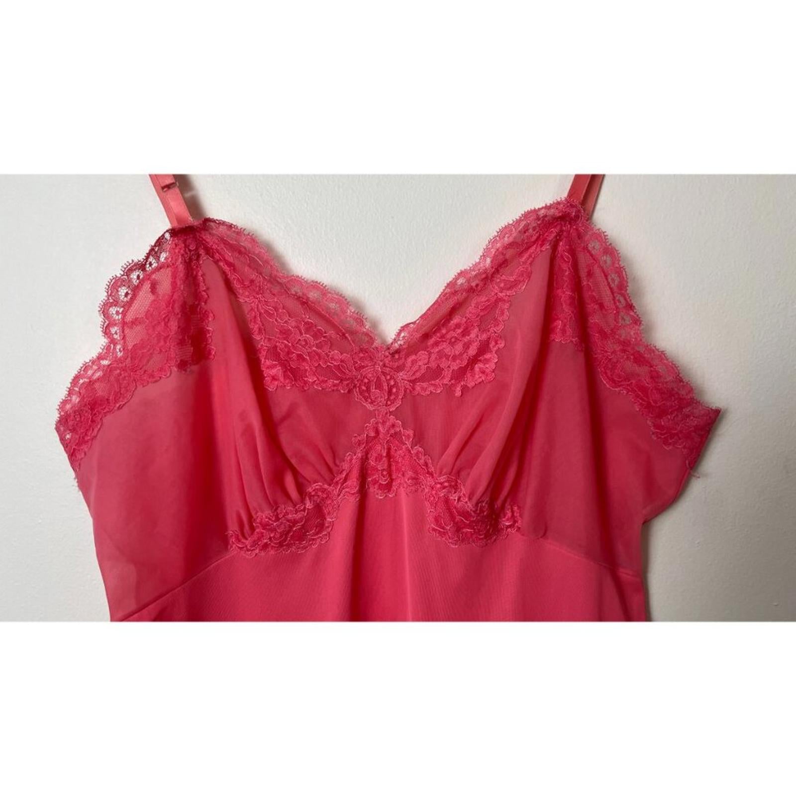 VANITY FAIR Pleated Slip Dress