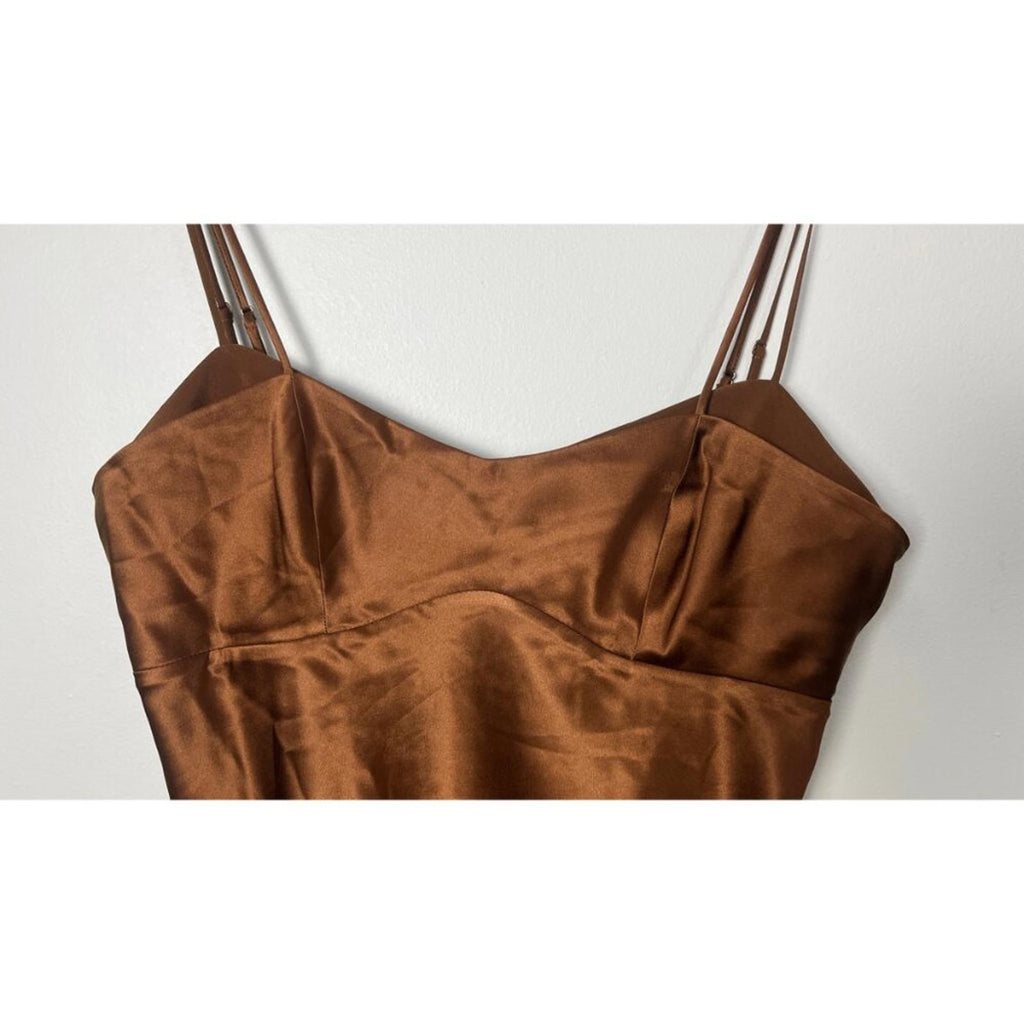 VERONICA BEARD DOUBLE STRAP CROPPED TANK CAMISOLE BLOUSE S