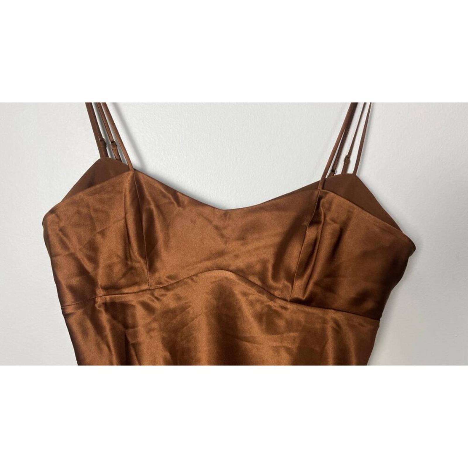 VERONICA BEARD DOUBLE STRAP CROPPED TANK CAMISOLE BLOUSE S