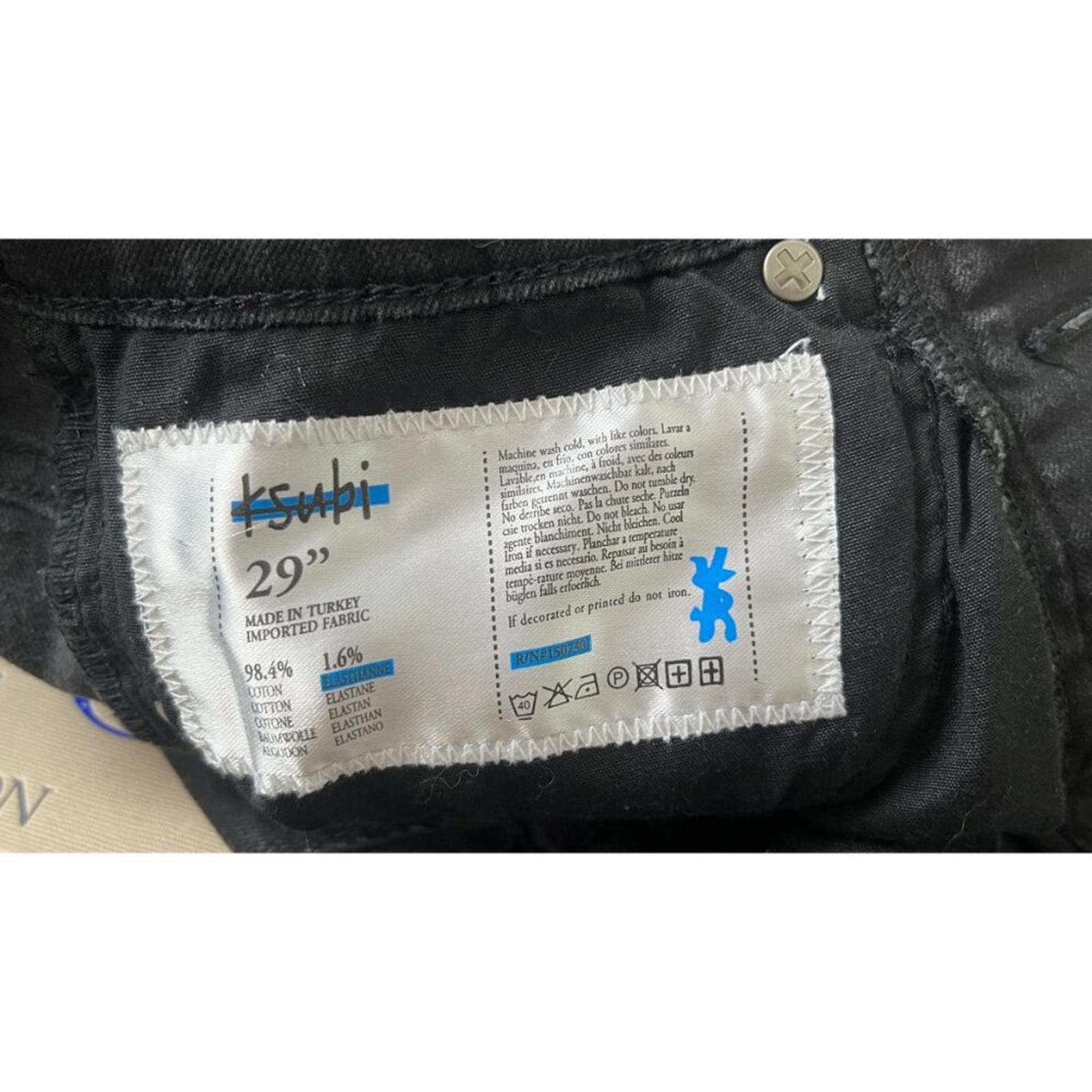 KSUBI Van WInkle Rebel Skinny Jeans