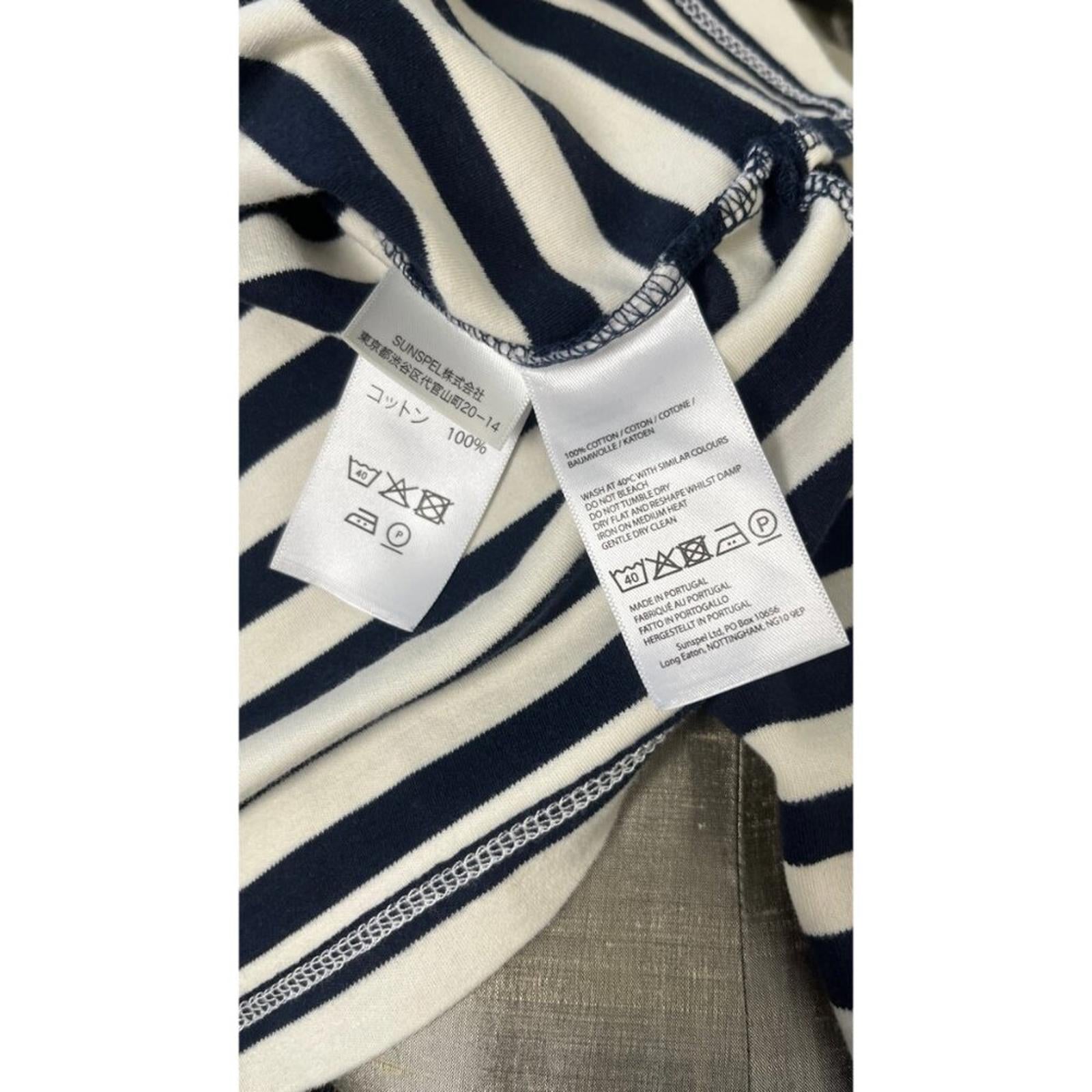 SUNSPEL Cropped Boyfriend Blouse