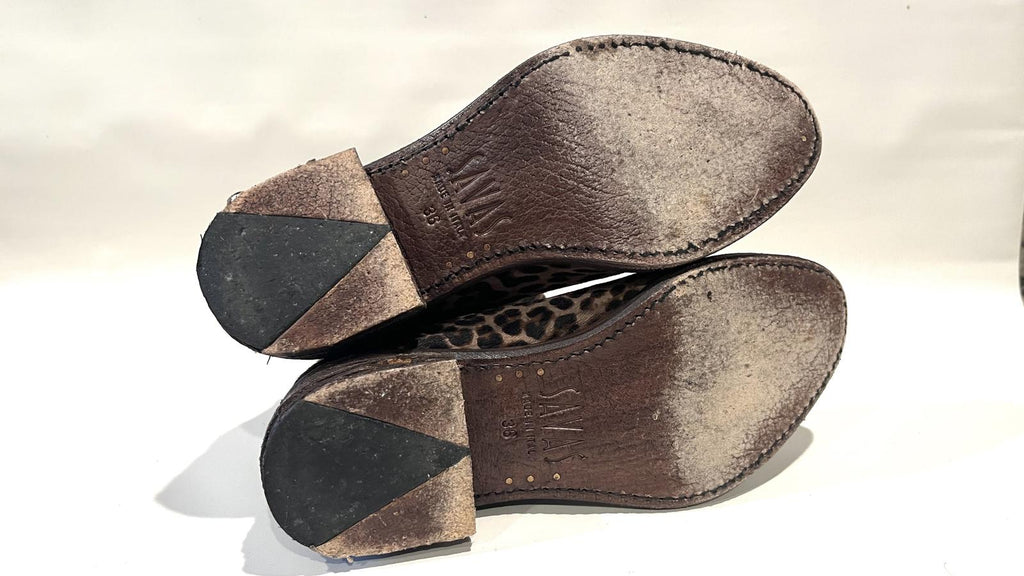 SAVAS THE LEGEND CALF HAIR ZIP BOOTS