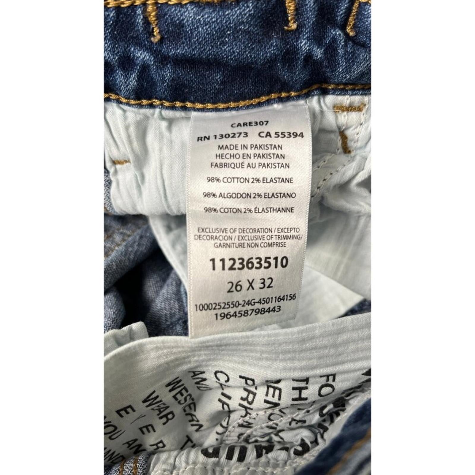 Wrangler + STAUD THE LOOSE JEAN FLARE BOOTCUT WESTERN JEANS 26