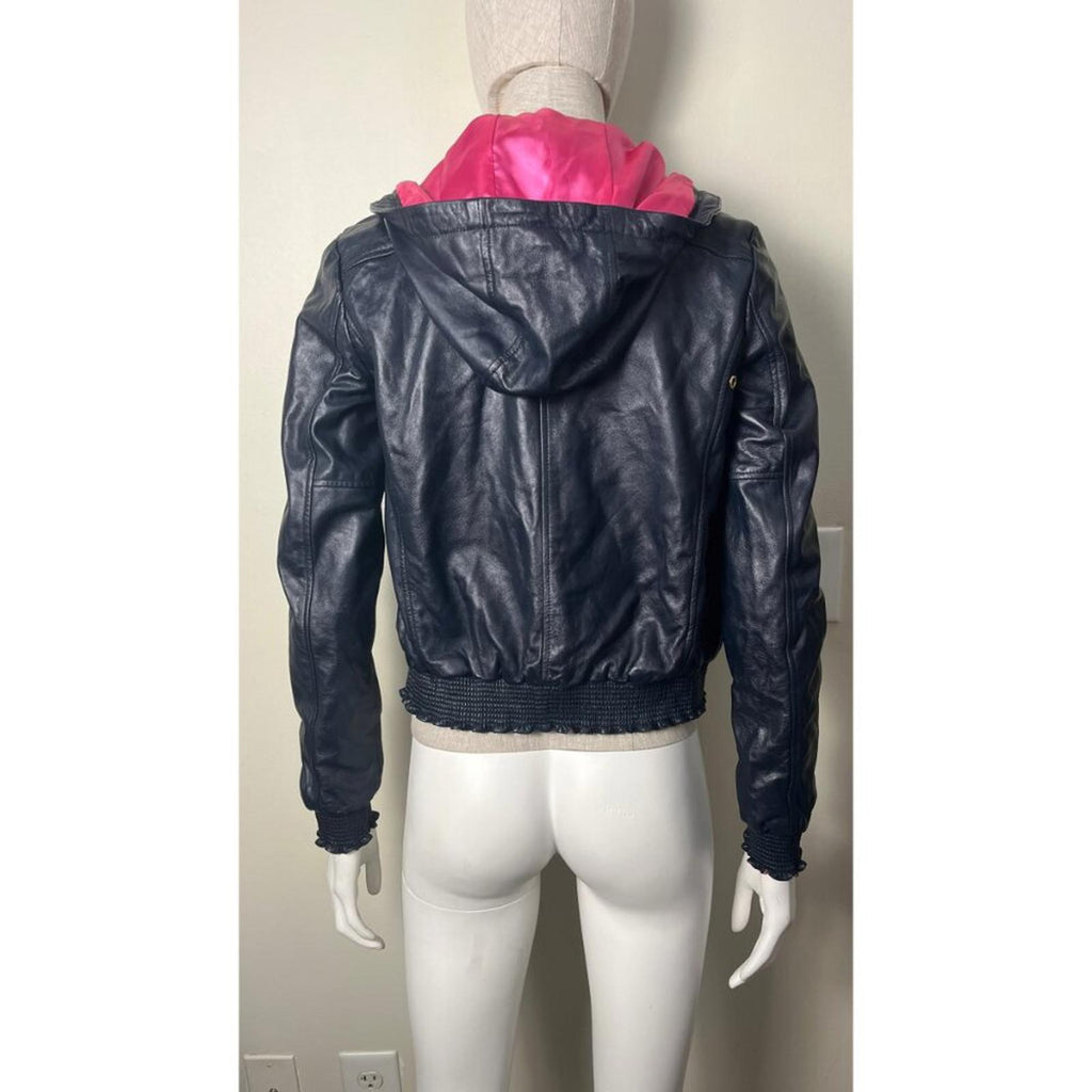JUICY COUTURE Lambskin Leather Jacket