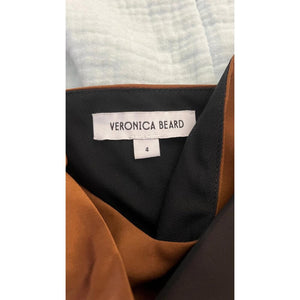 VERONICA BEARD DOUBLE STRAP CROPPED TANK CAMISOLE BLOUSE S