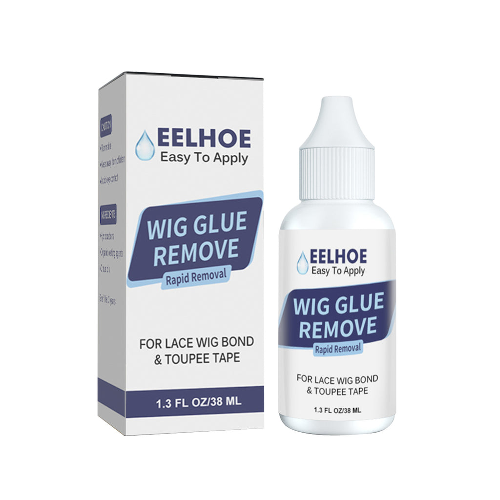 EELHOE Wig Glue Remove, Skin Invisible Liquid Glue Weave Hair Repair Quickly Remove Hair Block Glue Wig Remove Glue