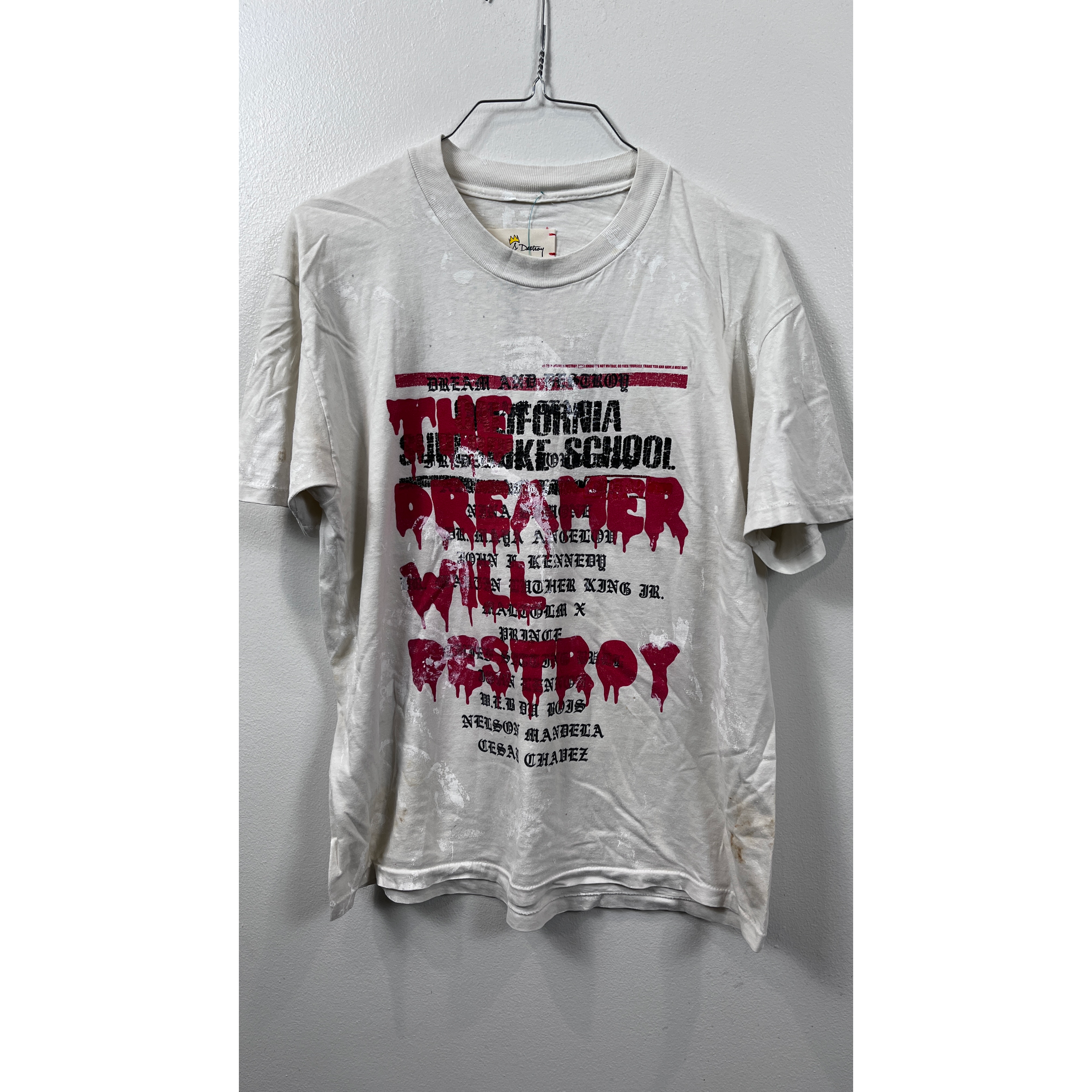DREAM AND DESTROY Bike Race T-Shirt