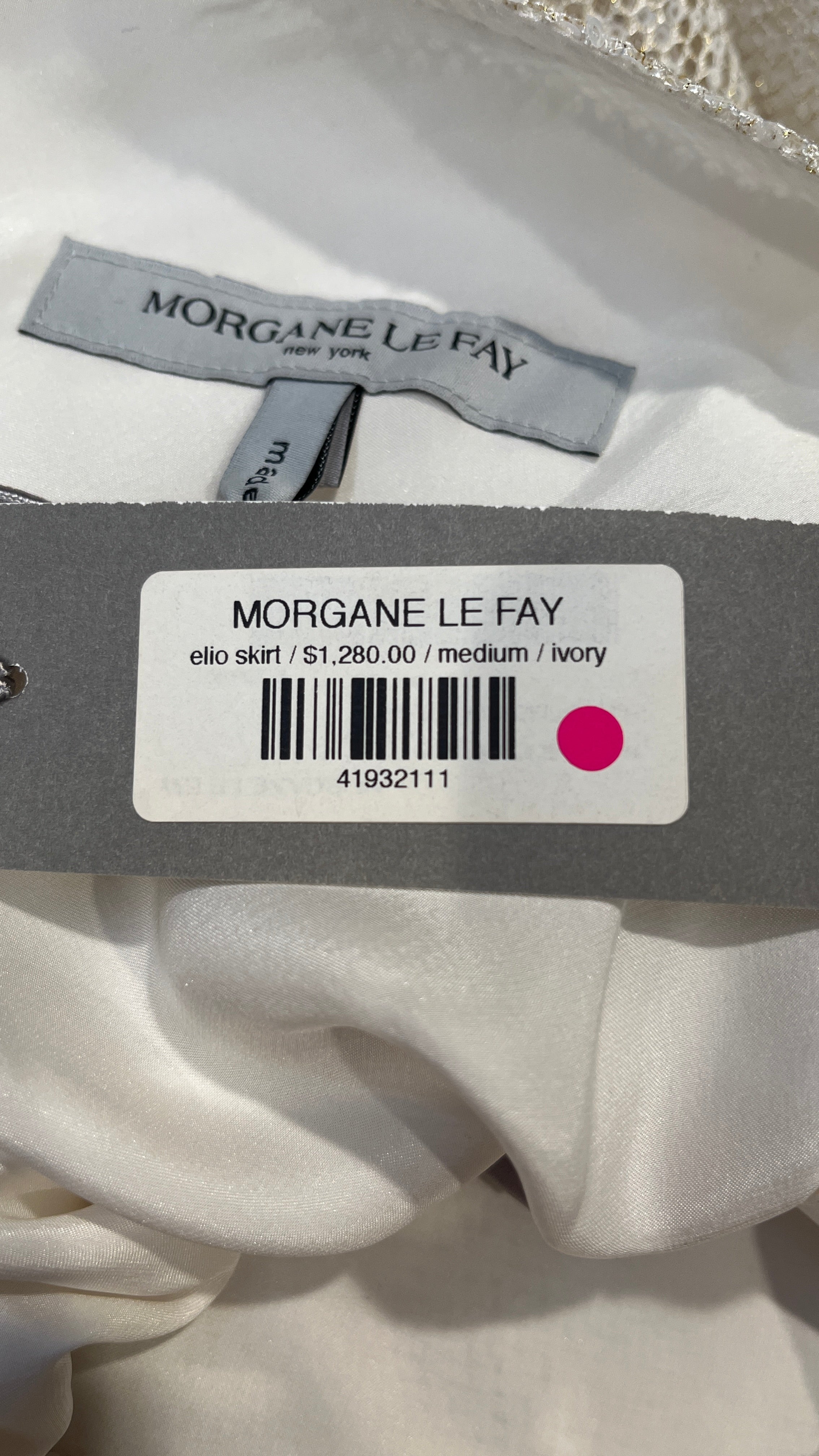 Morgane Le Fay Sequin Knit Bridal Skirt
