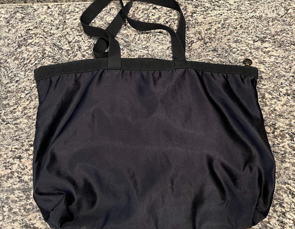 Moschino Black Oversized Tote