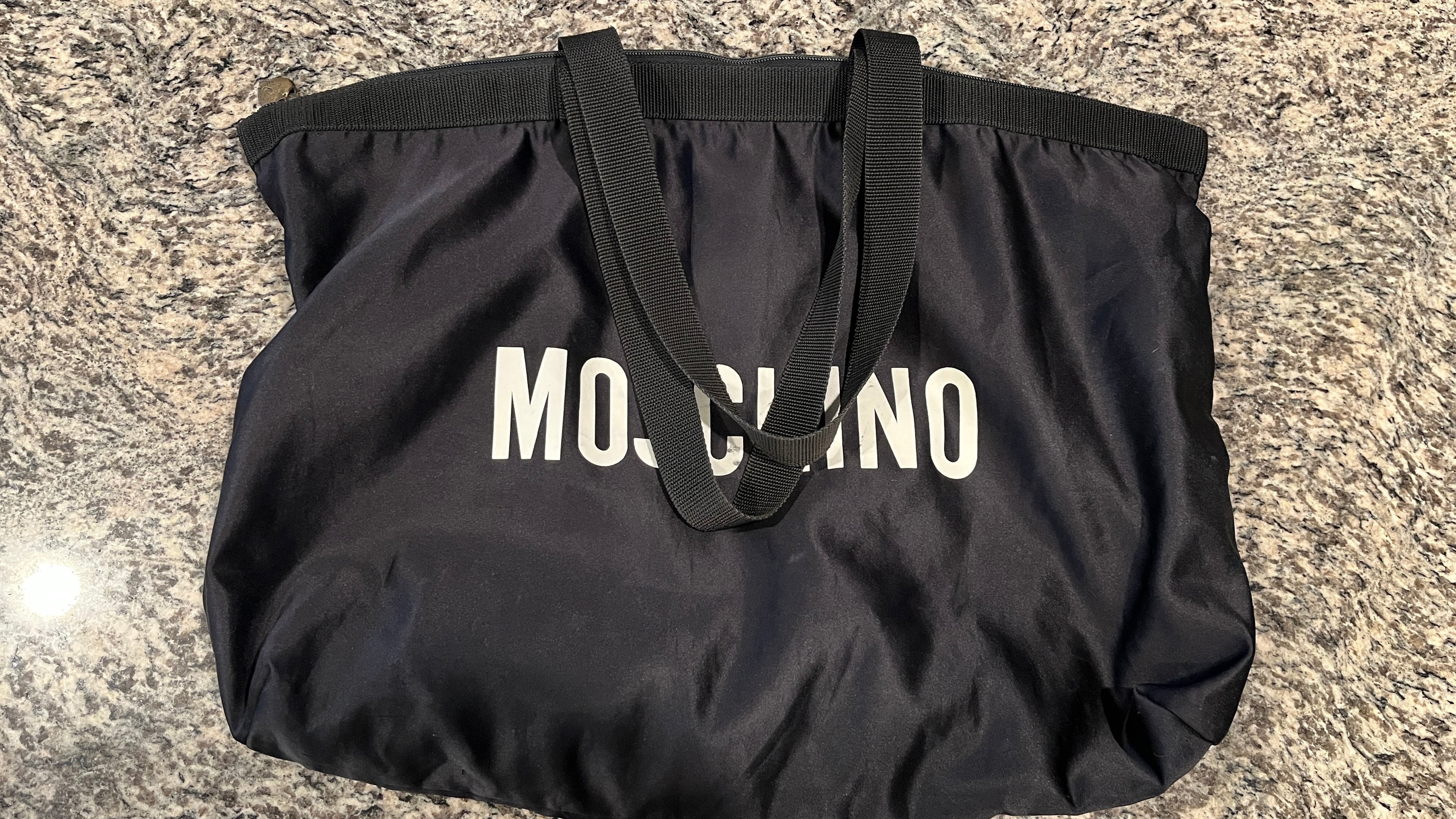 Moschino Black Oversized Tote