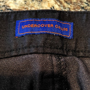 Undercover "But Beautiful" Black Skinny Pants