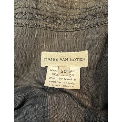 Dries Van Noten Chain Stitch Safari Shirt