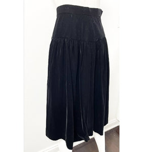 Oscar De La Renta Velvet Skirt