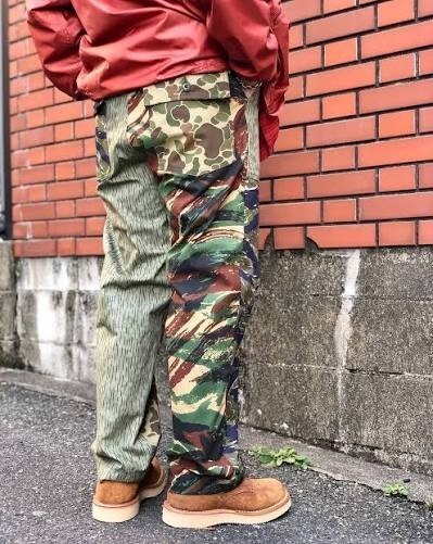 SOUTH2 WEST8 CRAZY CAMO PANTS