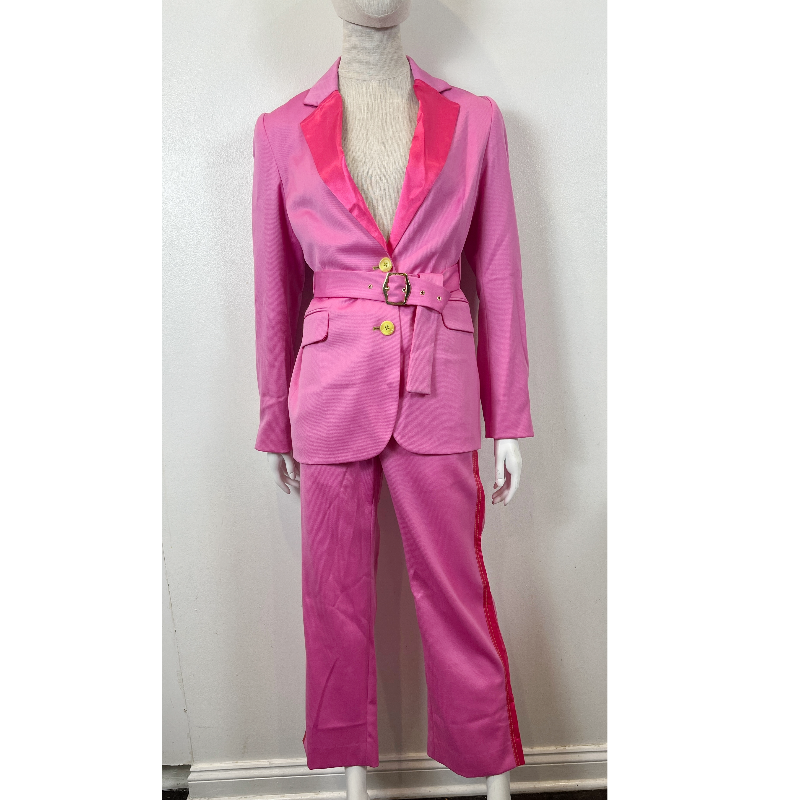 Sies Marjan TERRY Pink Full Tuxedo Suit