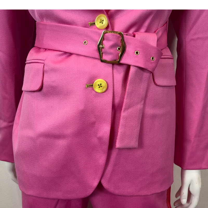 Sies Marjan TERRY Pink Full Tuxedo Suit