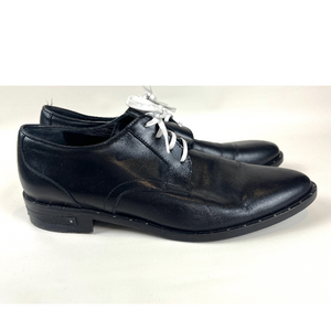 Freda Salvador Black Tack Stud Oxford Shoes