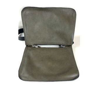 Marni Olive Double Flap Saddle Bag