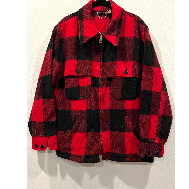 L.L Bean Vintage Red Plaid Jacket
