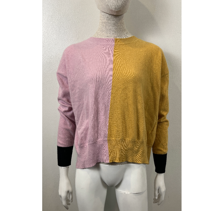 Marni Colorblock Cashmere Blend Cardigan