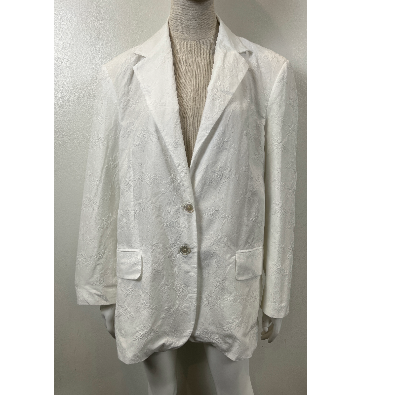 Erika Cavallini Flocked Floral Blazer