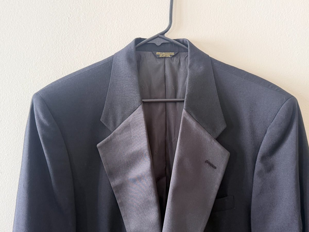 Vintage Christian Dior Tuxedo Jacket 44R UNION MADE