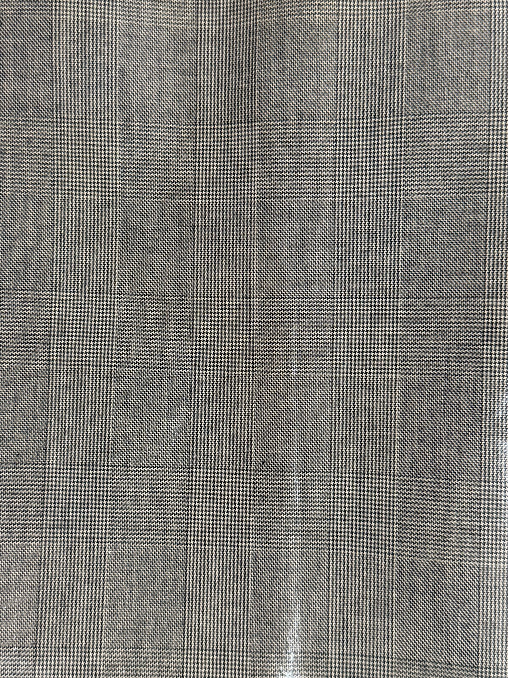 NWOT HELMUT LANG GRAY PLAID PATENT MINI SKIRT SIZE US 0 26