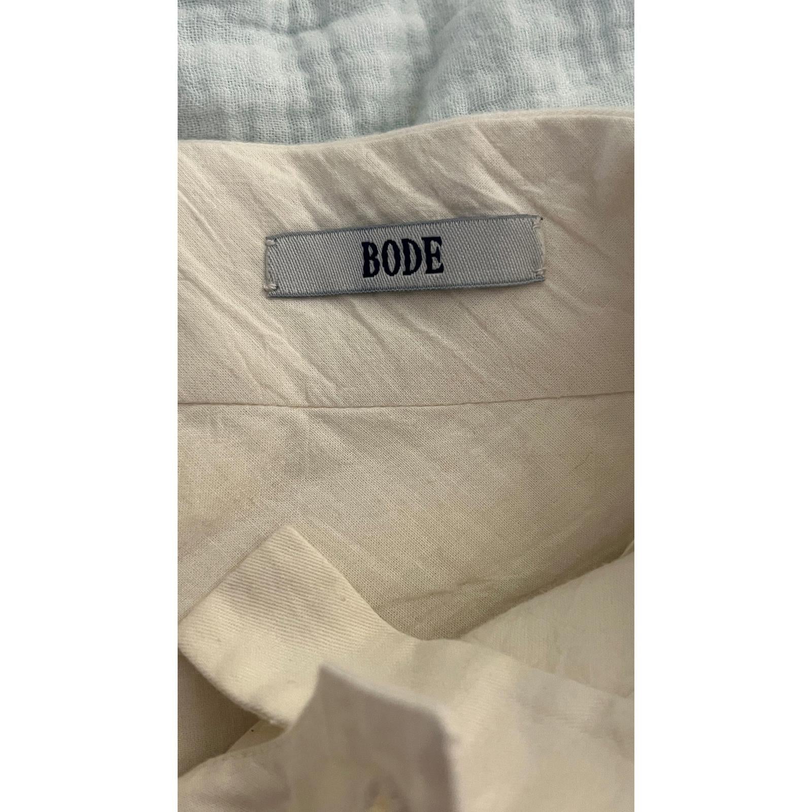BODE Howdy Friends Chainstitch pants