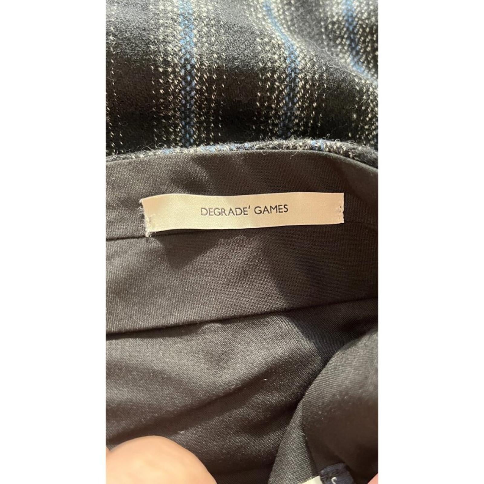 MYTHS PLAID DEGRADE WOOL DRESS PANTS 31