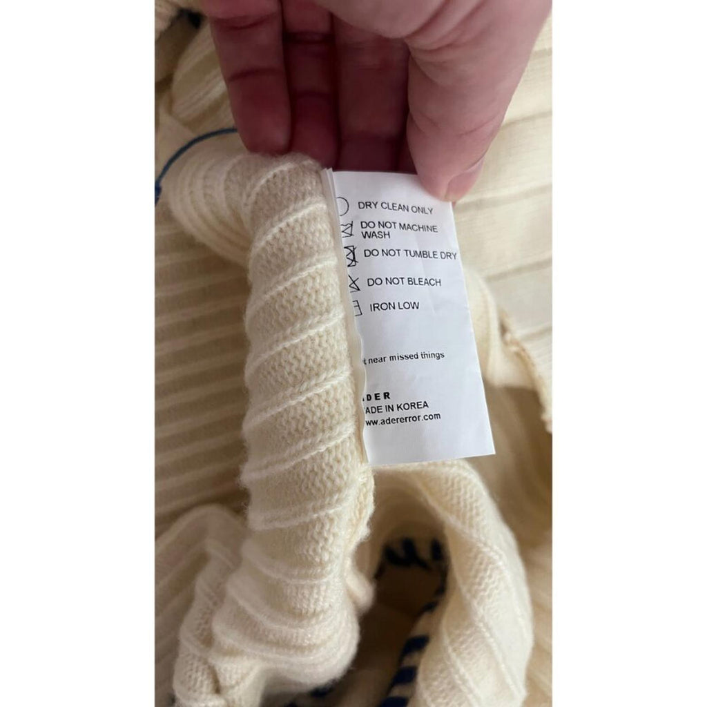 ADER ERROR 2020 Runway Cropped Sweater
