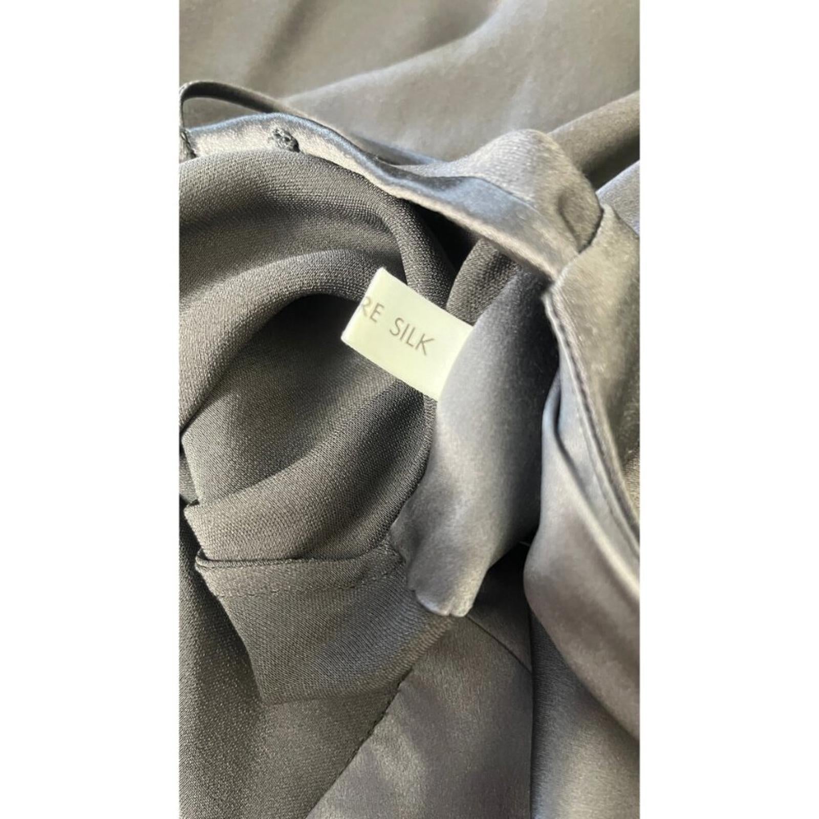 MARIA GRACHVOGAL Metallic Slip Dress