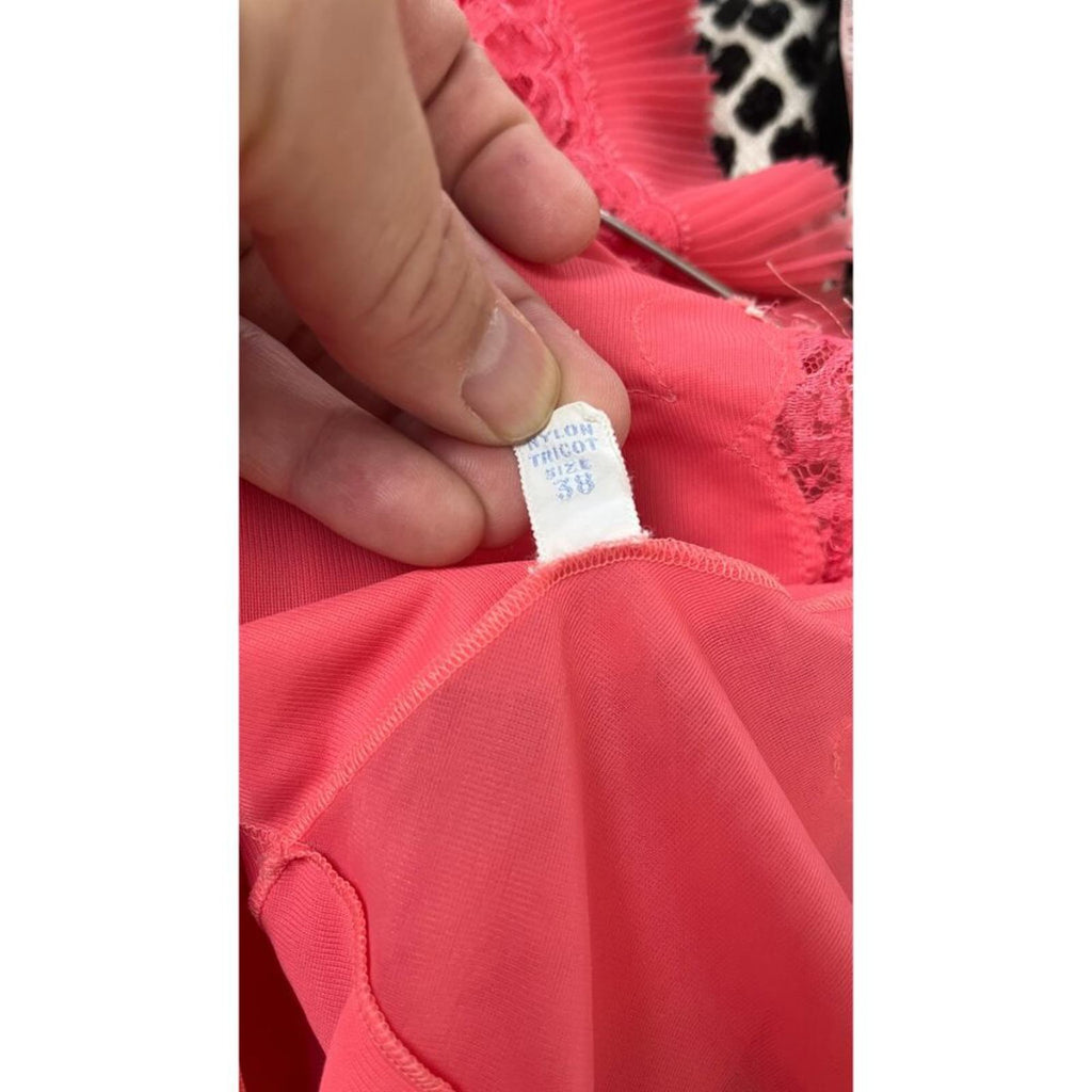 VANITY FAIR Pleated Slip Dress