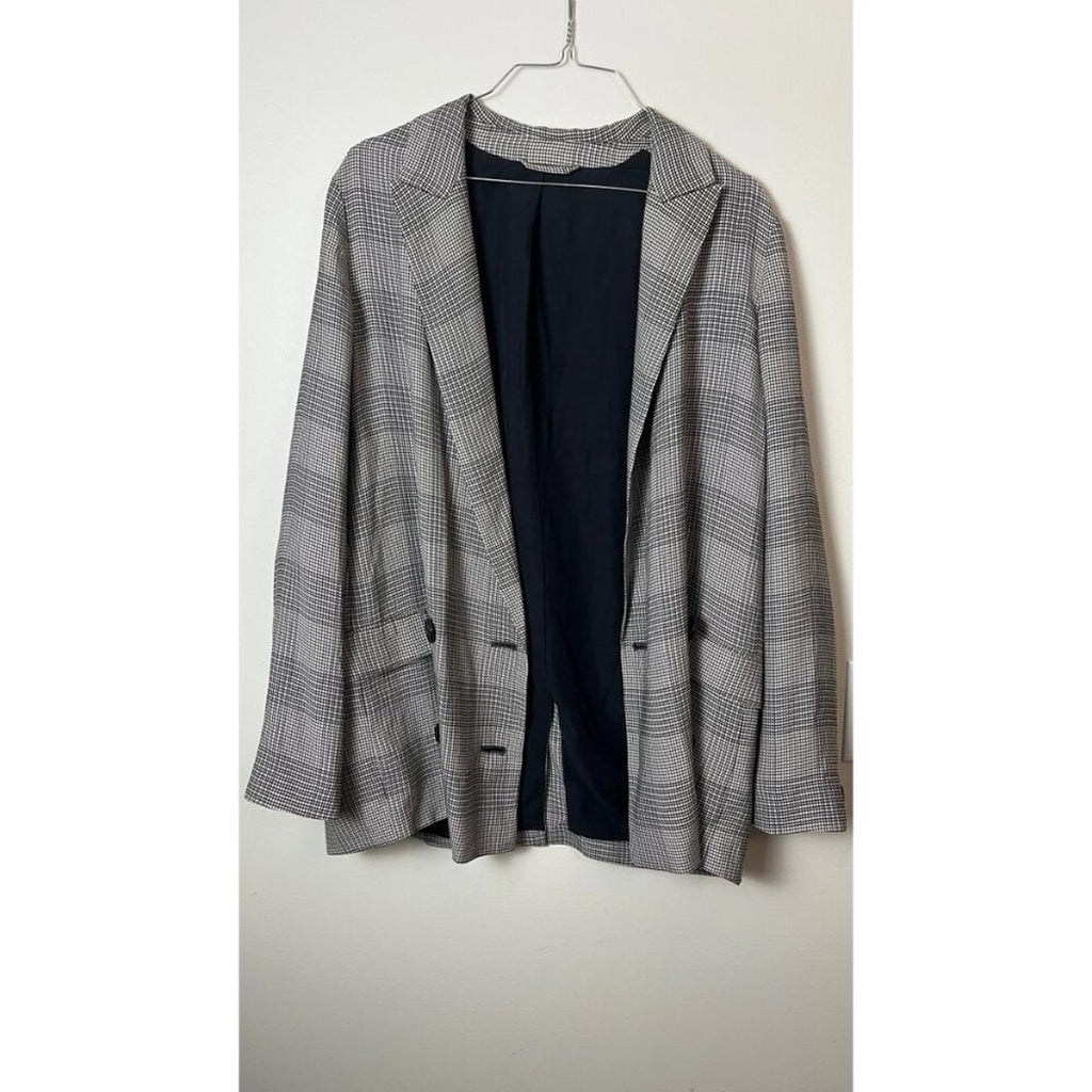 ALL SAINTS Double Breasted Oversized Fit Jacket