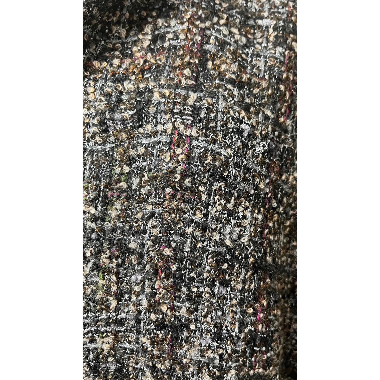 Eskandar O/S LUX Oversized Rich Tweed Boucle Coat Jacket 0