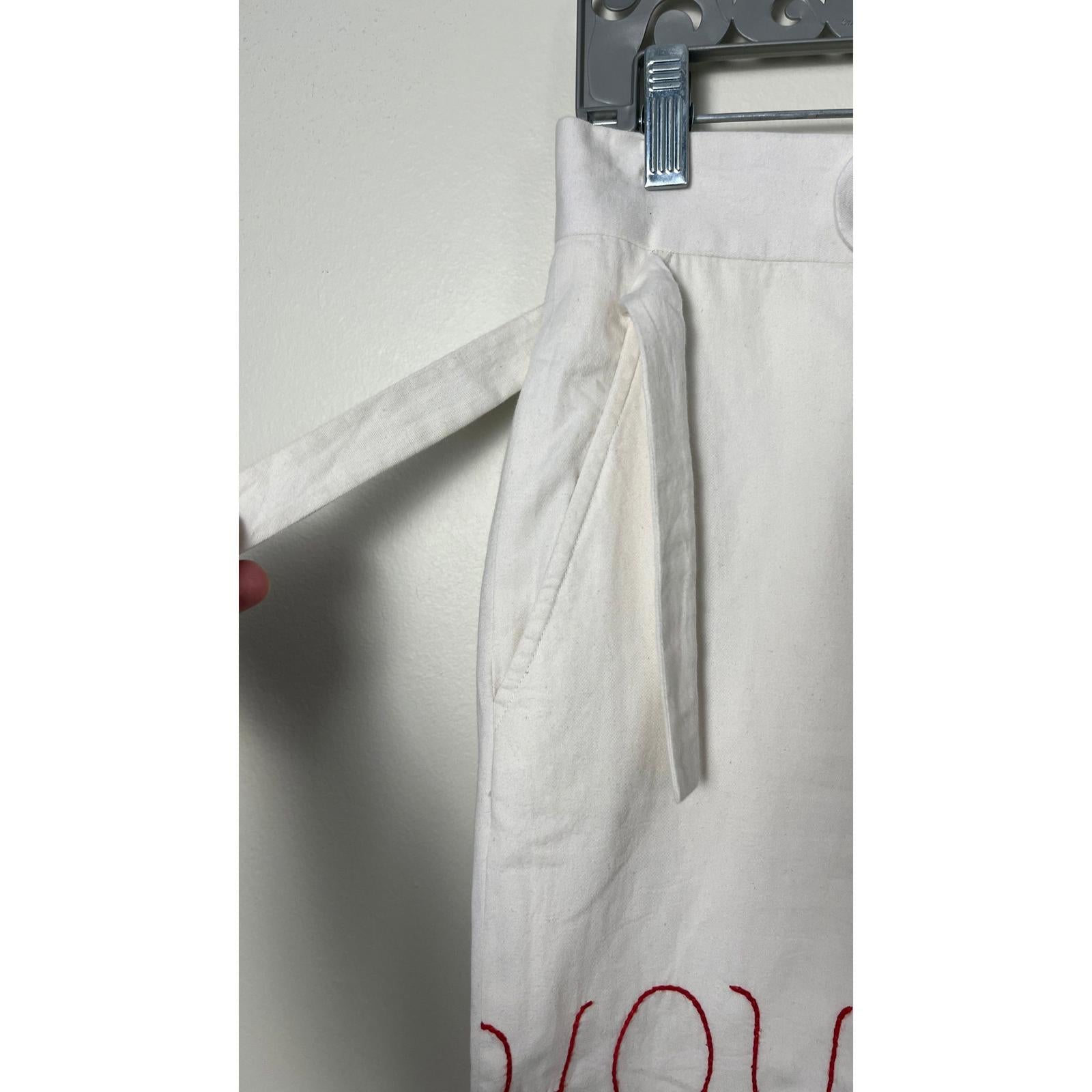 BODE Howdy Friends Chainstitch pants