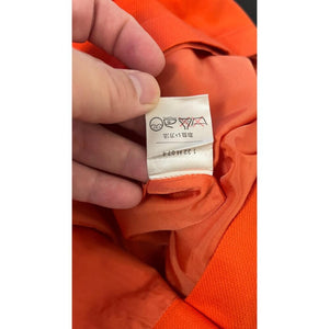 THIERRY MUGLER ORANGE BODYCON MINI SKIRT