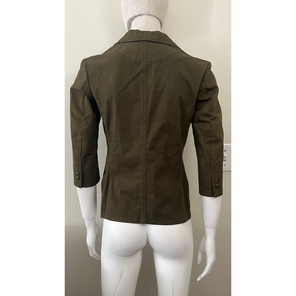 Y'S YOHJI YAMAMOTO Green Army Jacket