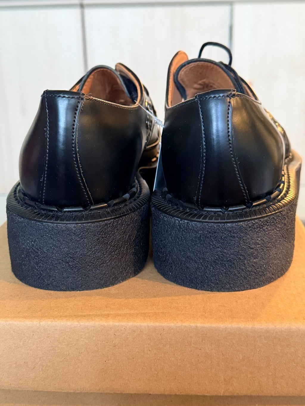 COMME DES GARCONS HOMME GEORGE COX DIANO CREEPERS SHOES 9