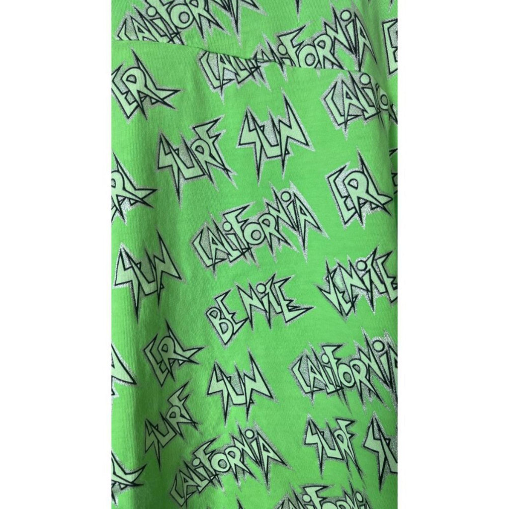 ERL SURF VENICE Metallic Script Shirt