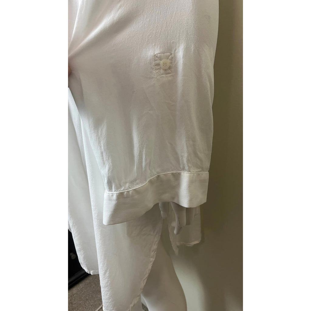 JONNY COTA Oversized White Blouse