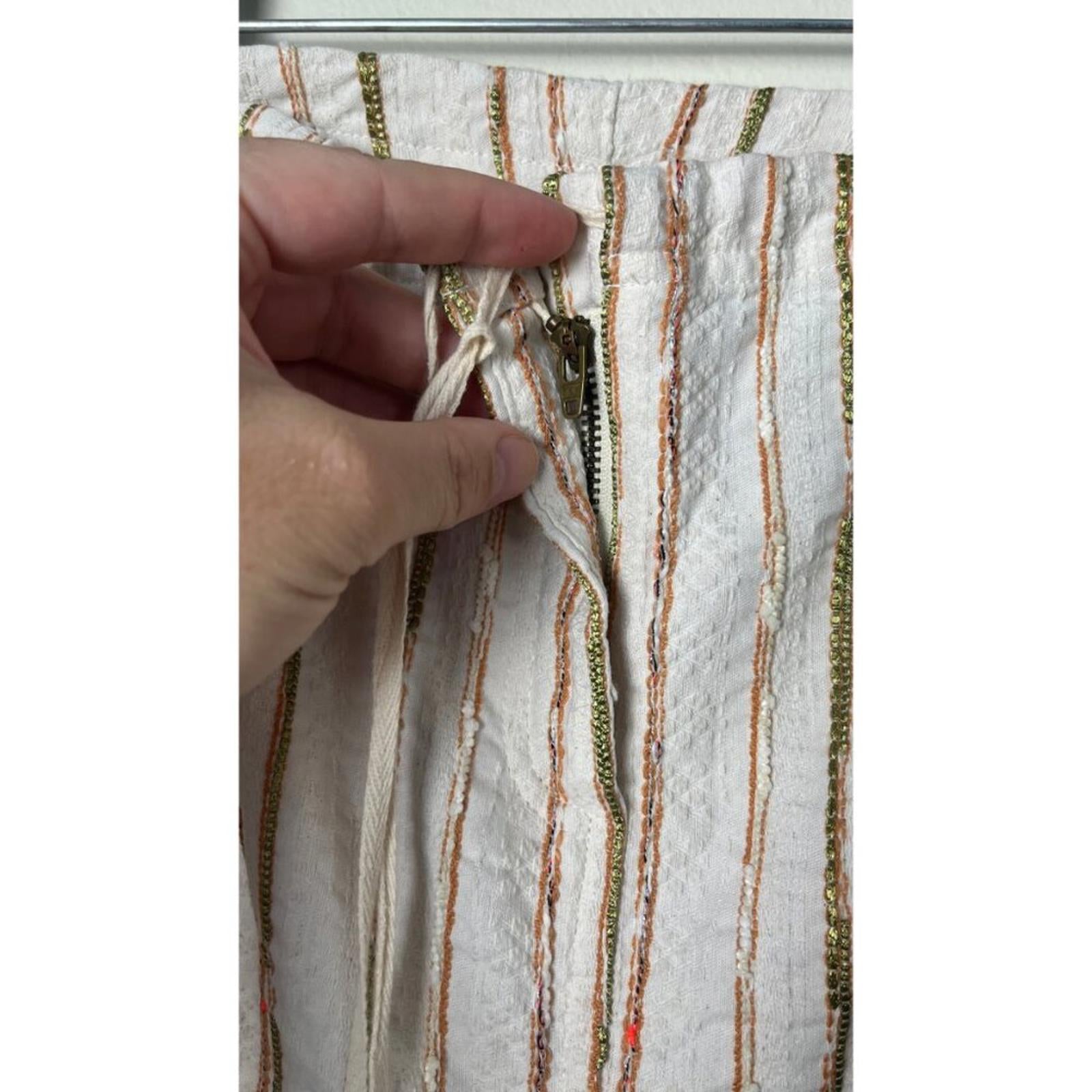 JOHNNY WAS Textured Drawstring Shorts